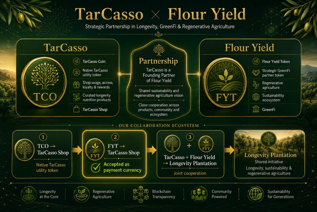 Flour Yield and TarCasso cooperate for the Longevity Plantation